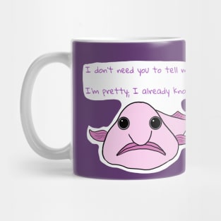 Confident Blobfish Mug